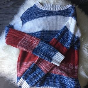 ☎️FOREVER 21 STRIPED KNIT SWEATER☎️